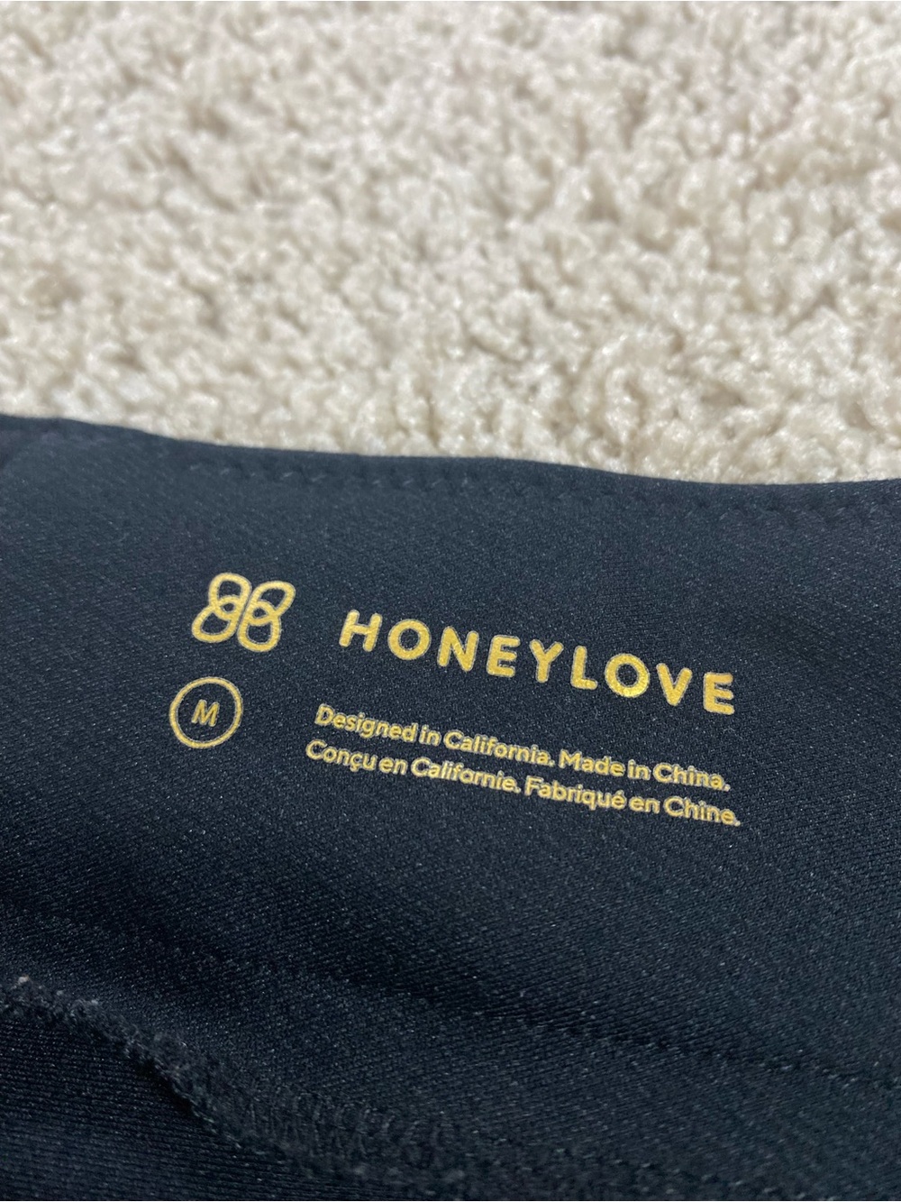 Honeylove EverReady Jet Black Medium Sculpting Leggings - Picture 3 of 12